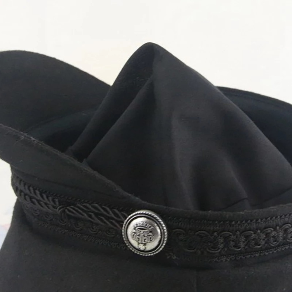 Biker Beret Womens Fashion Hat Wool Cap One Size - Picture 10 of 15